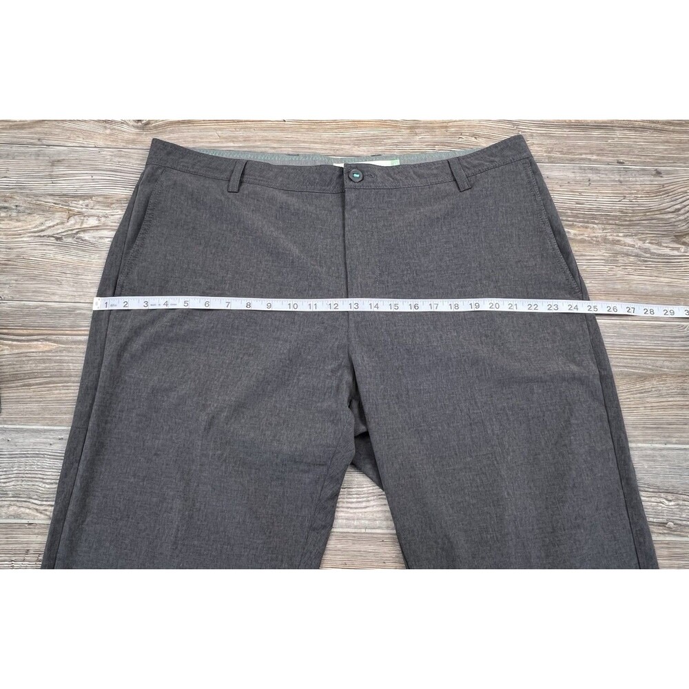 Linksoul Golf Pants Mens 40/29 Gray Lightweight Stretch Flat Front Casual - Picture 10 of 13